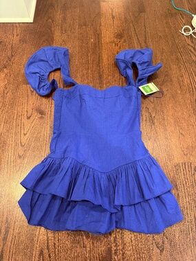 Pants Store Blue Small Mini dress